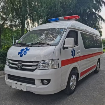 Ambulancia de gasolina de manejo izquierdo