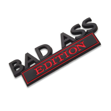 Personalized Car Body Stickers: 3D Metal Stickers for Custom Modification