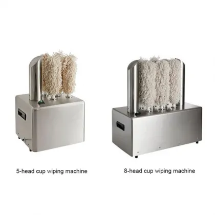 Wholesale Electric Winery Red Wine Glass Polishing Cleaning Machine