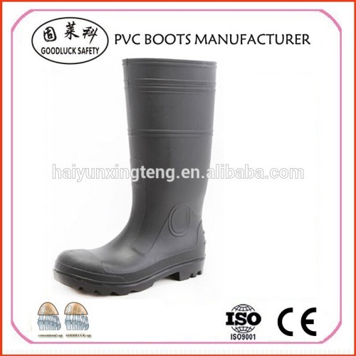 Anti-Static CE Safety PVC Rain Boot With Steel Midsole