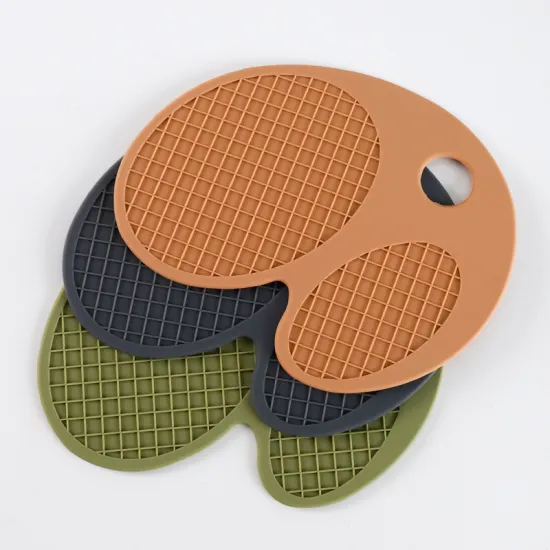 Food-Grade Silicone Trivet Mat: Heat Resistant, Non-Slip, and Multi-Use Kitchen Counter Protector