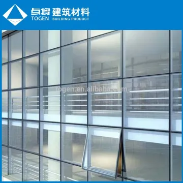 Frameless High Quality Glass Curtain Wall System