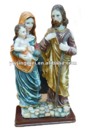 Holy Family Catholic Statue