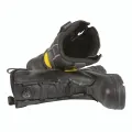 Προστατευτικός εξοπλισμός Black Leather Fireman Boots