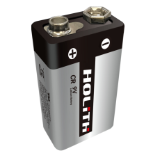 Batterie de lithium 9V pour détecteur de fumée