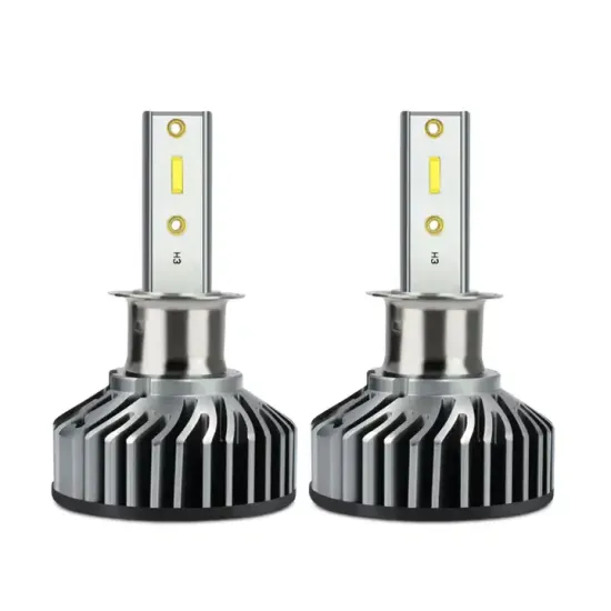 New Auto Parts: High-Power 36W H1/H4/H7 LED Headlight Bulbs with 1860 Chips and 8000LM Lumens - Waterproof Design