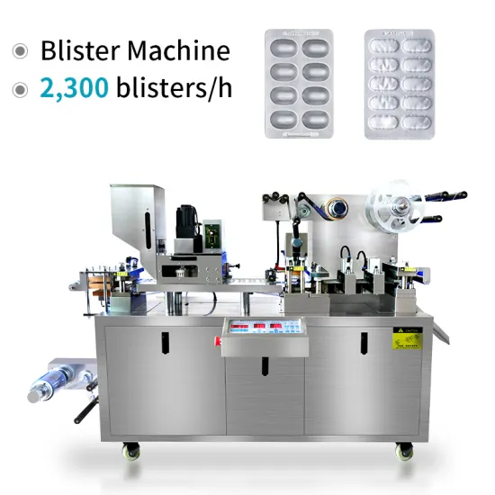 DPP-88 Mini Alu PVC Blister Packaging Machine