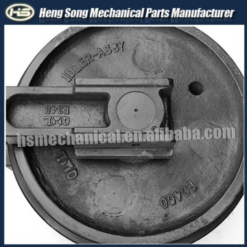 Hot sale undercarriage parts front idler / idler wheel for E320B excavator