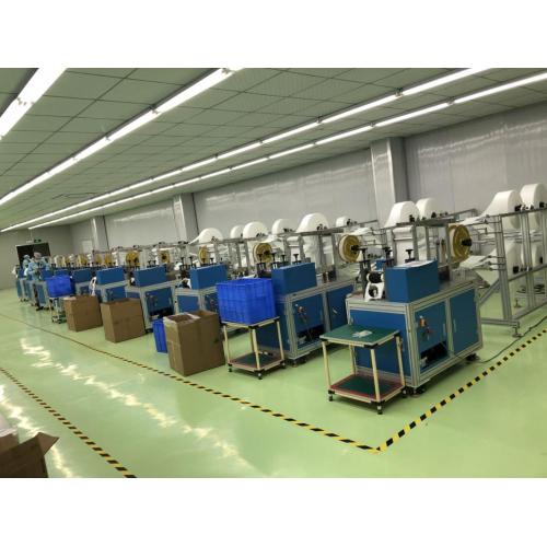 FFP3 Face mask blanking machine with Nose Bridge