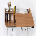 Factory Supply Home Furniture With Bookhelf Kids Table