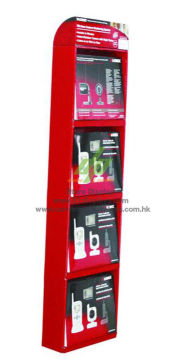 Red Floor Displays / Sidekick Display For Drinks,   Toys In  Chainstores, Supermarkets