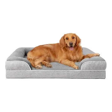 Customizable Dog Pet Bed: Memory Foam Mattress and Sponge Foam Construction for Comfortable Sleep