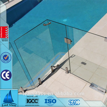 12mm Swimming Pool Tempered Glass Fence Panels Price