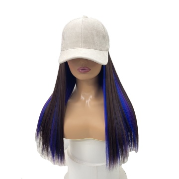 Vivian Hair Wig: Stylish Synthetic Hair Baseball Hats with Wigs