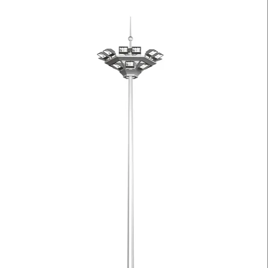 Free Design Galvanized Steel Telescopic Lifting System for High Mast Lighting Towers (18m-40m)