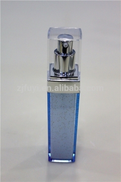 Empty Square plastic Lotion Pump Bottle for Cosmetic Skin Care 30ml 50ml 130ml