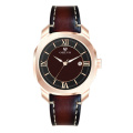 Retro Leather Standard Automatic Mechanical Men's Watch