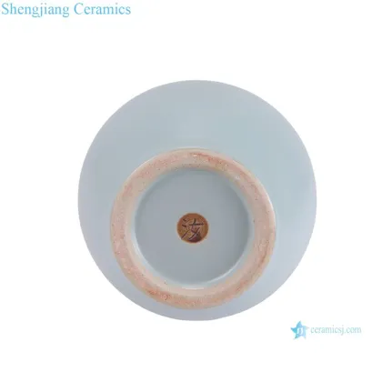 Song Dynasty Ru Kiln Porcelain Gourd Shape Celadon Vase