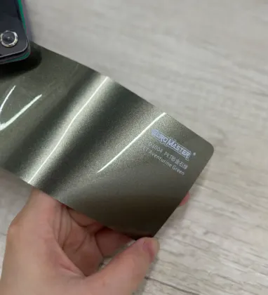 Euromaster True Gloss Metallic Film Aventurine Green with AX Film