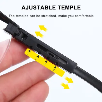 Blue Frame Adjustable Arms Z87 Safety Glasses - Windproof, Dustproof, Impact-proof, Splash-proof Lab Protection