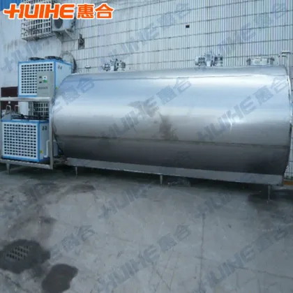 Cooling milk storage and transportation tank on sale