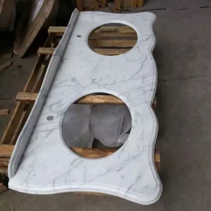 Stripe Integrated bathroom sink and countertop / prefab bathroom vanity top  Customs Data