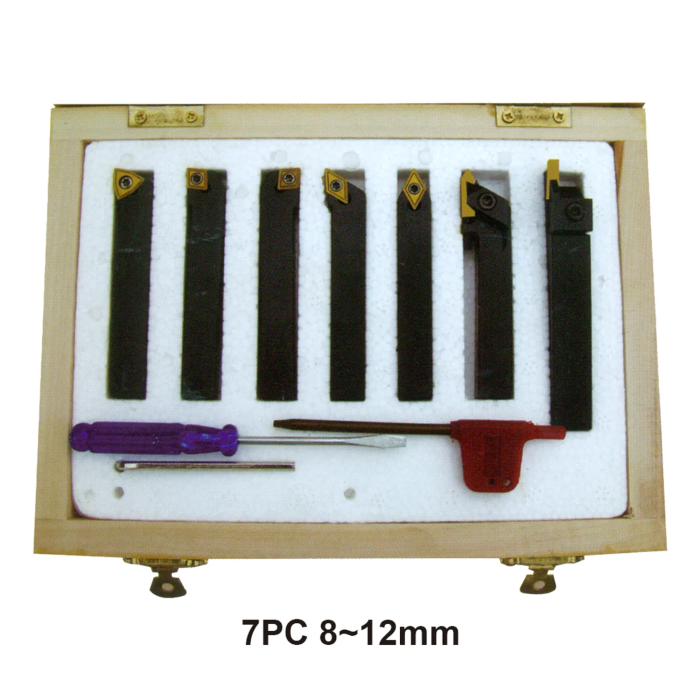Lathe CutterTolls 7PC-8mm/7PC-10mm/7PC-12mm