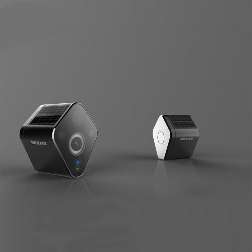 Solar Powered Surveillance Camera Industrial Design