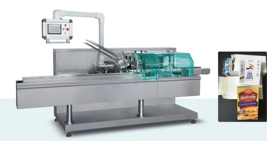 Automatic Multi-Bags Milk Tea Biscuit Wafer Mini Pack Cartoning Machine