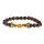 Men Dragon Beads Tiger's Eye Charms Stretch Bracelet