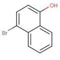 4-bromo-l-naftol CAS 571-57-3 C10H7BRO