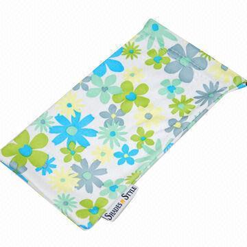 Microfiber Pouch with Digital Print, Made of 100% Polyester, Various Colors and Sizes are Available