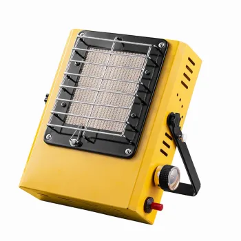 Kingfer new design portable outdoor gas heater tourist camping fishing stove for warming and cooking