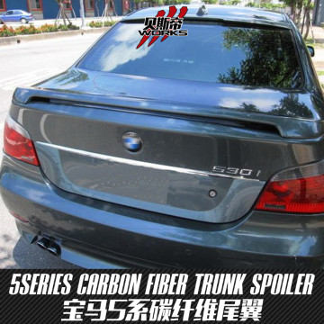 2004-2010 E60 M Tech Style Carbon Fiber Trunk Spoiler For BMW 5 Series
