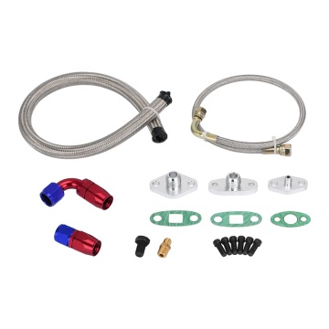 Turbocharger Oil Lines Kit for Toyota Supra 1JZ/2JZ 1JZGTE 2JZGTE PQY-TOL22