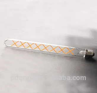 2015 new products long tube filament 2W 4W T30 led e27 light filament bulb/T30 edison led bulb antique