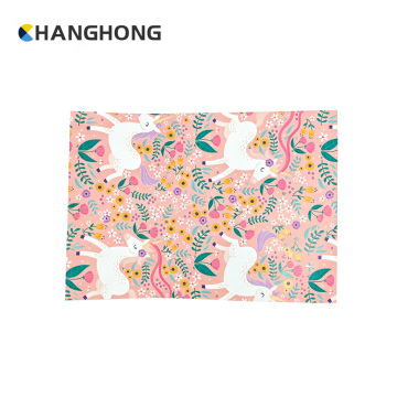 Pink Unicorn Print Wrap Paper