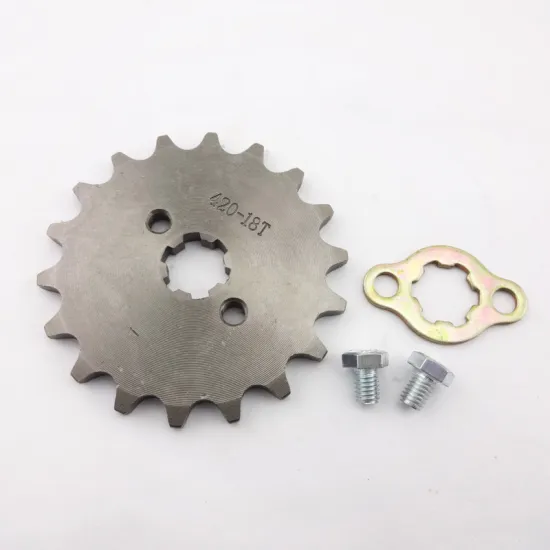 420 18 Tooth 17mm ID Front Engine Sprocket For SDG YCF GPX SSR Pit Dirt Bikes