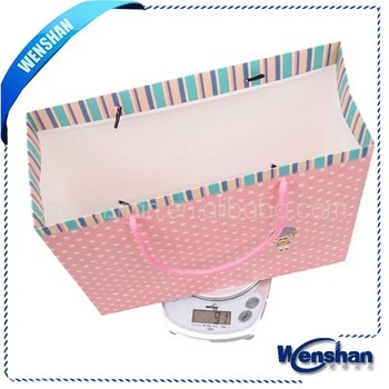 Ready stock blank color paper bags