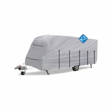 Best-Selling Custom Size Logo Breathable UV Protection Caravan RV Cover