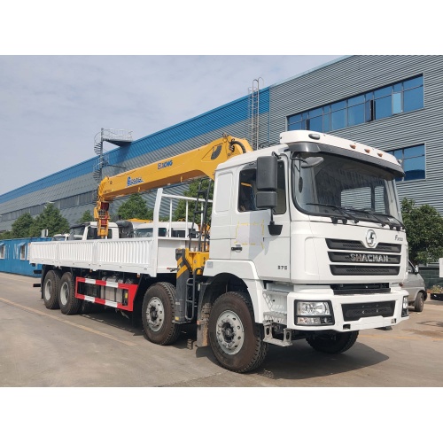 Vehículo de carga 8x4 45t Camión de grúa montada en caja