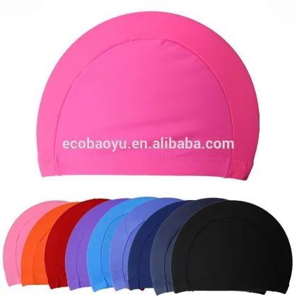 Nylon Swimming Cap/Diving Cap/Bathing Waterpfoof Cap Wholesale