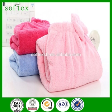 Towel dresser for girl bath