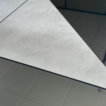 Dreieckspiegel Dekorative Beton 3D -Wandtafel