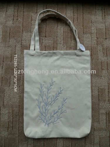 Embroidery Canvas Shopping Bag