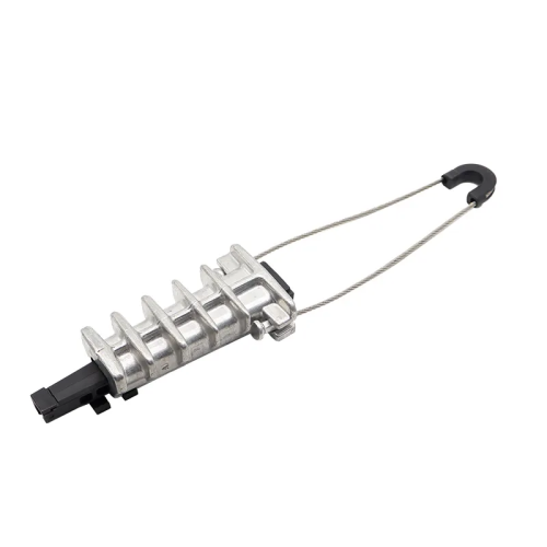 Pole Accessory Overhead ADSS Cable Tension Suspension Clamp