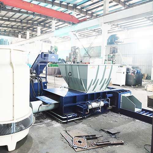 Aluminium Scrap Compactor Machine