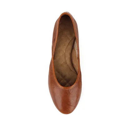 Premium Leather Flat Shoes