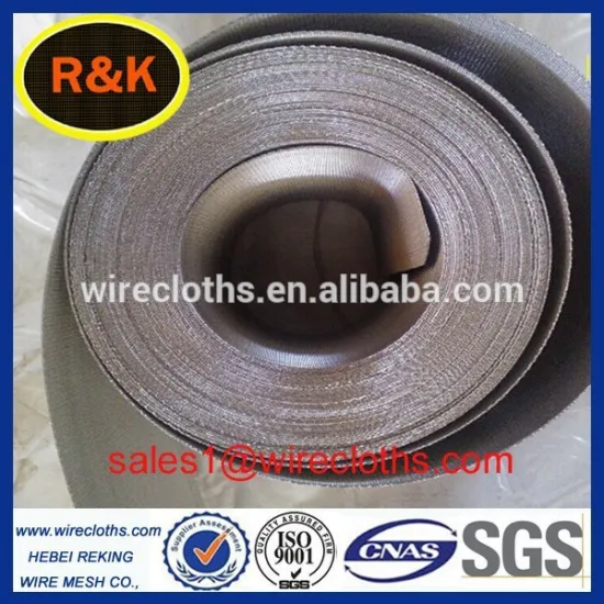 Reverse dutch wire cloth