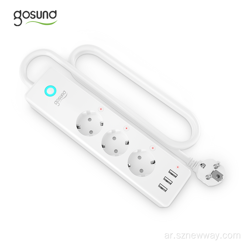 Xiaomi Youpin Gosund P1 شريط الطاقة الذكية